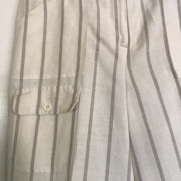 LARRY LEVINE P , 55% linen pants  ,6P size ! - Picture 2 of 10